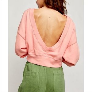 Free People Take Me Back Pullover